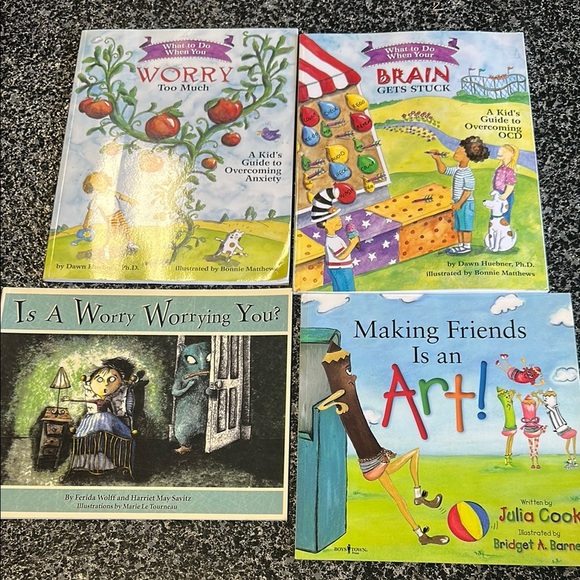 Other - What to do when OCD, Anxiety, Worry Worrying you, Making friends Kids' Book 4